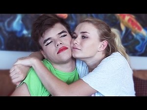 DOING BOYFRIENDS MAKEUP! W/Jelly