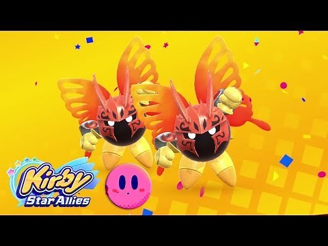 Morpho Knight (Meta Knight) vs Soul Melter EX | Kirby Star Allies ᴴᴰ
