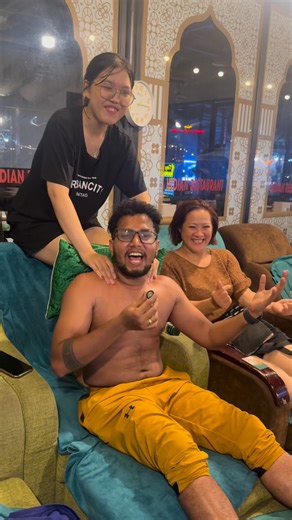 Katraj Sunny on Instagram: "Vietnam lo massage mawa #telugu #katraj #vietnam #thailand"