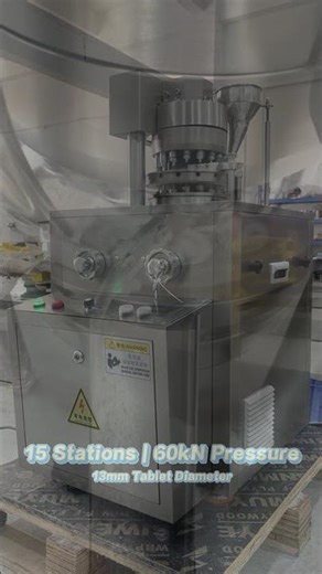 ZP15A Rotary Tablet Press – Compact, 36,000 Tablets/Hour, Factory Direct #tabletpress