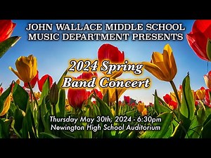 (5/30/2024) JWMS Spring Band Concert