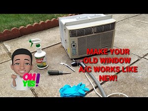 WINDOW AC SERVICE AT HOME