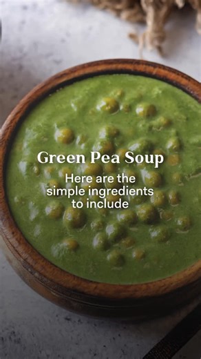 Montefiore Health System on Instagram: "A Cozy Winter Bowl: Simple Green Pea Soup You Can Make in 20 Minutes. This soup blends quickly and easily, thanks to peas’ soft texture and bright flavor — creating a smooth, satisfying bowl with very little preparation. Green peas are naturally rich in fiber, plant protein, and vitamins that support immunity and steady energy, making this a hearty choice for the whole family. Ingredients (Serves 4) - 2 cans (15 ounces each) peas, undrained - 1 cup nonfat 