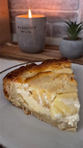 Melt-in-Your-Mouth Apple Sour Cream Pie 🍏 | Easy Homemade Dessert Recipe #recipe #dessert #apple