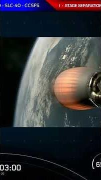 Stage One Boostback Burn - CRS SPX-30 - March 21, 2024