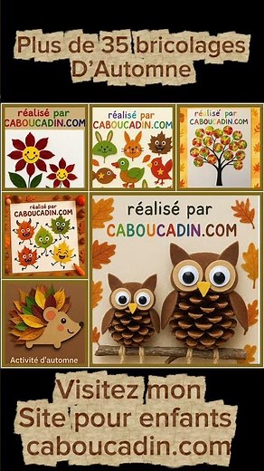 45 Autumn Crafts for Preschoolers – Easy Ideas with Leaves and Pine Cones