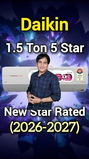 Daikin 1.5 Ton 5 Star Split Inverter AC 2026 Full Review #ac #airconditioner #tech #ishamystudio