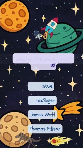 Who invented the sewing machine? | Quiz Shorts