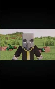 raid vs Steve, Alex and villagers