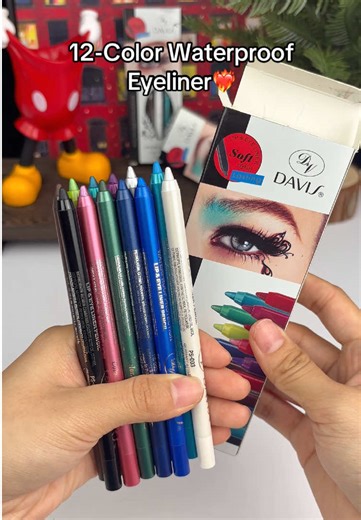 12-Color Waterproof Eyeliner Set Review