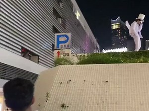 日本东京新宿怪盗基德cosplay