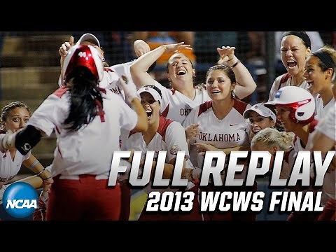 Oklahoma vs. Tennessee: 2013 Women's College World Series | FULL REPLAY