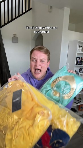 New Disney Princess Costumes! GIFTED #disney #halloween #funnyreels #disneyreels #mrthomasenglish | Mrthomasenglish