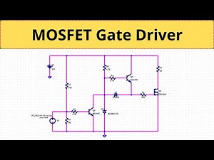 MOSFET Gate Driver LTSpice Simulation with Zener Diode