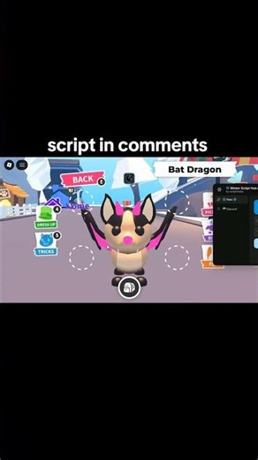 Winter Script in the comments. #christmas #adoptme #fypシ