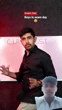 exam day 😁comedy scenes # #comedy #funny #memes #facts #fun