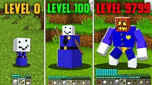 Minecraft How To Play Snowman Police Upgrade From 0 To 9799 Level Battle My Craf | Minecraft Animation Game