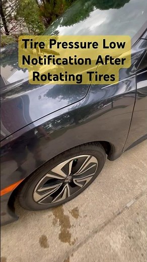 TPMS Calibration Needed After Rotating Tires #automobile #car #tires