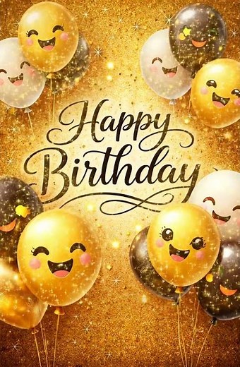 Happy Birthday Animated Video 🎂🎉 | Cute & Colorful Celebration Wishes Music Video