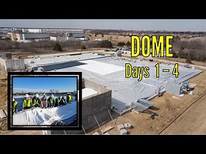 Installing Bolder's Air Supported Dome - Part 1 - Days 1 - 4