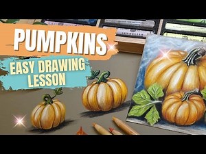 How to Draw a Pumpkin Step by Step!