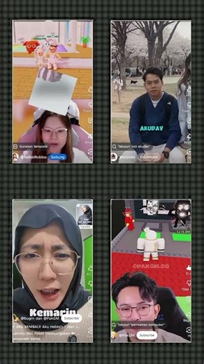 konten kreator yg ganteng dan cantik keren