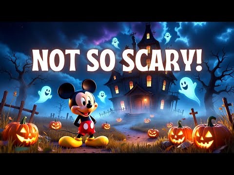 Mickey Mouse Haunted House Adventure 👻🏚️ | Spooky Fun with Friends (Not So Scary!) 😄✨