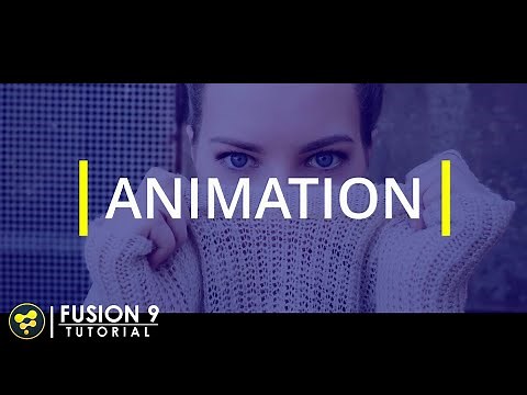 Simple Text Animation in Fusion | BlackMagic Fusion 9 Tutorial