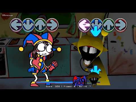 [SWAP] FNF Sprunki All Phases Horror VS Amazing Digital Circus Sings Bacon | FNF Incredibox Sprunki