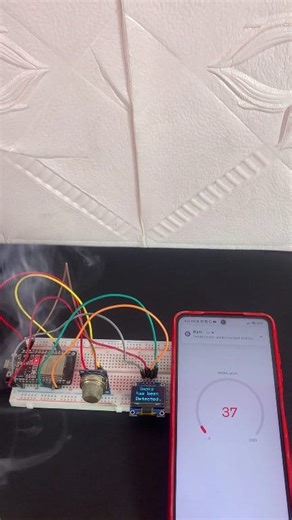 AIR Quality Monitoring System with ESP32 using Blynk IoT Cloud #arduino #engineering #electronics #arduinoproject #electricalengineer #arduinobeginner #programming #uploadideaswithitamar | Upload Ideas with Itamar