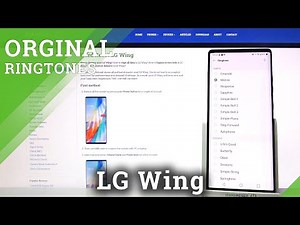 Ringtone List on LG Wing – Ringtone Settings