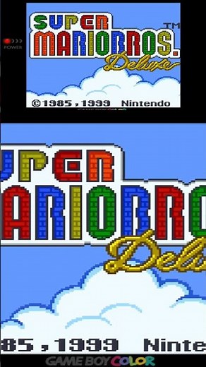 Super Mario Bros. Deluxe - Gameboy Color