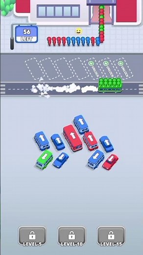 Bus Escape Traffic Jam Game | Level Gameplay | Best Puzzle Parking Game 2025