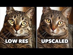 Topaz Gigapixel AI - 'Double Upscale' Technique (#006)