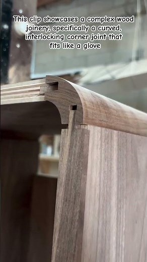 High-End Craftsmanship: Custom Walnut Plywood Joinery #Woodworking #FineWoodworking #Joinery