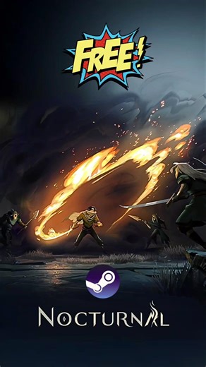 " Nocturnal " a Action Adventure Game is now free in Steam for all PC Gamers #gaming #gameshorts