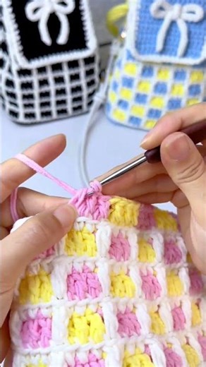 DIY Crochet Backpack