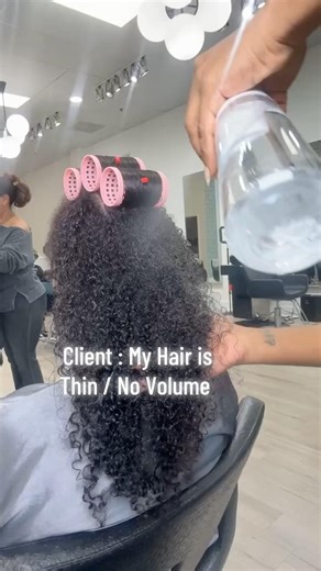 My hair is Thin / no volume #atlantahairstylist #haircare #hair #atlantahairstylist