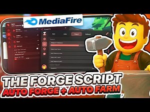 ✅SCRIPT THE FORGE WITH AUTO FORGE + AUTO ORE FOR MOBILE PC + DELTA EXECUTOR ANTI-BAN DIRECT LINK!