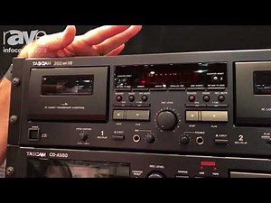 InfoComm 2018: TASCAM Introduces the TASCAM 202 MK VII Dual Cassette Deck