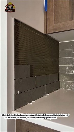Amazing Subway Tile Backsplash Installation | Easy Kitchen Wall Tile DIY