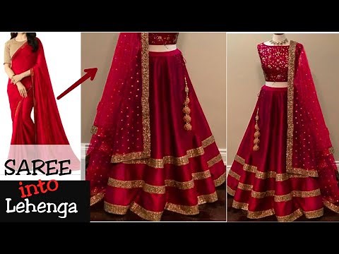 DIY: How to Make Lehenga लेहंगा in 10 minutes