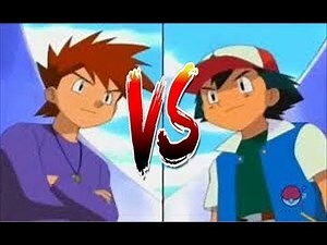 Pokemon Ash vs Gary Full Battle in Hindi || Johto League