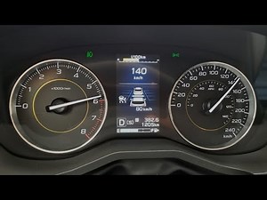 Subaru Crosstrek 2.5 | 0-100kmh / 0-60mph Acceleration Test with dragy