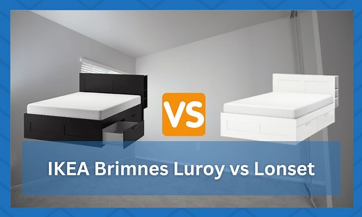 IKEA Brimnes LUROY vs LONSET – Which Is Better? - IKEA Product Reviews