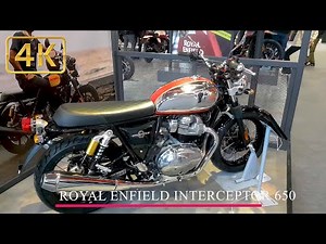 Royal Enfield Interceptor 650 | Walkaround & Details (4K Ultra HD)