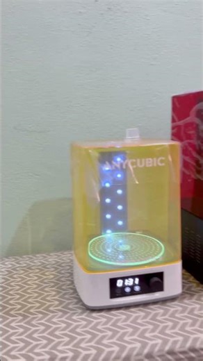 Creality Halot One With Anycubic Wash And Cure 3.0 Resin 3D Printer #3dprinter #3dprinting