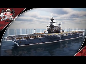 Minecraft: Cold War USS Midway (1970) | Midway-Class Aircraft Carrier Tutorial