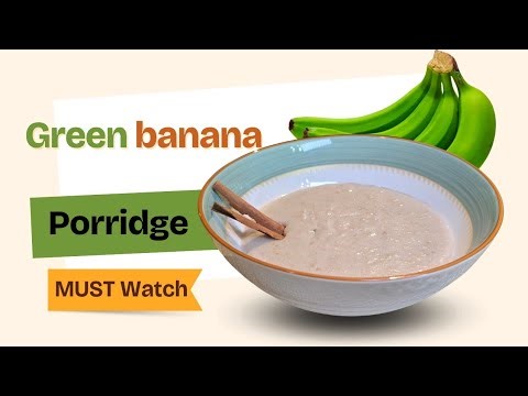 Jamaican Green Banana Porridge 🇯🇲 | Creamy & Delicious Breakfast Recipe