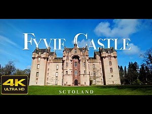 Exploring Fyvie Castle in 4K: A Scenic Walk Through Scotland's Countryside